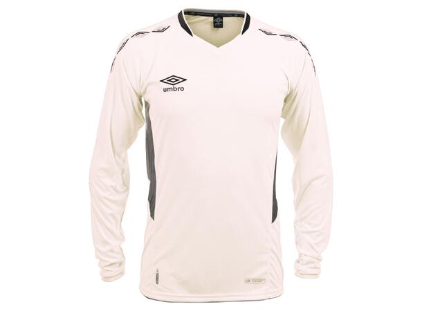 UMBRO UX-1 Jersey LS Vit/Svart L Matchtröja lång ärm 